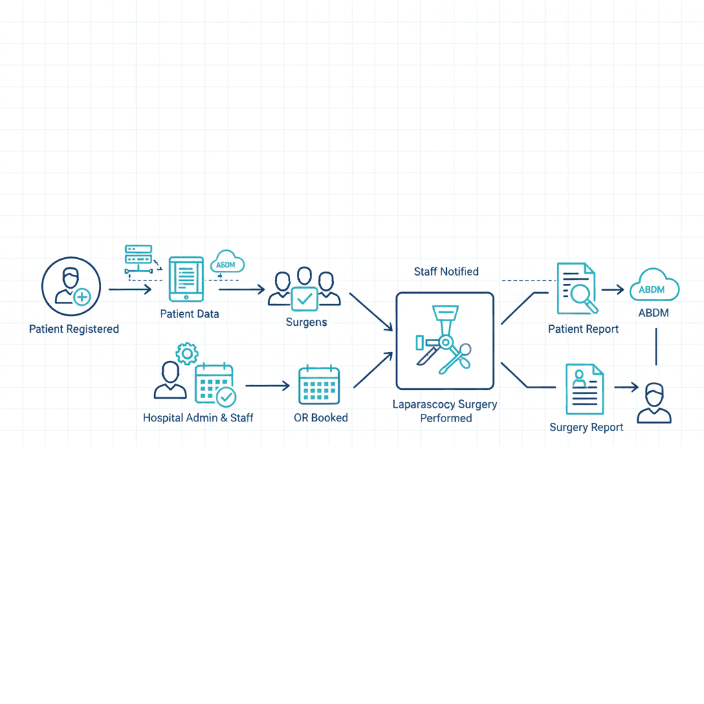 SWAN workflow map from registration to reporting