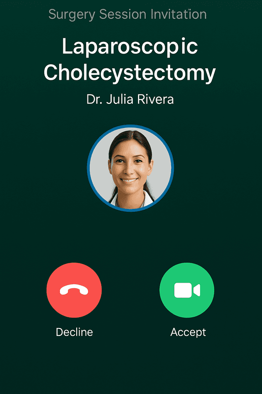 CSM mobile call invitation for remote guidance