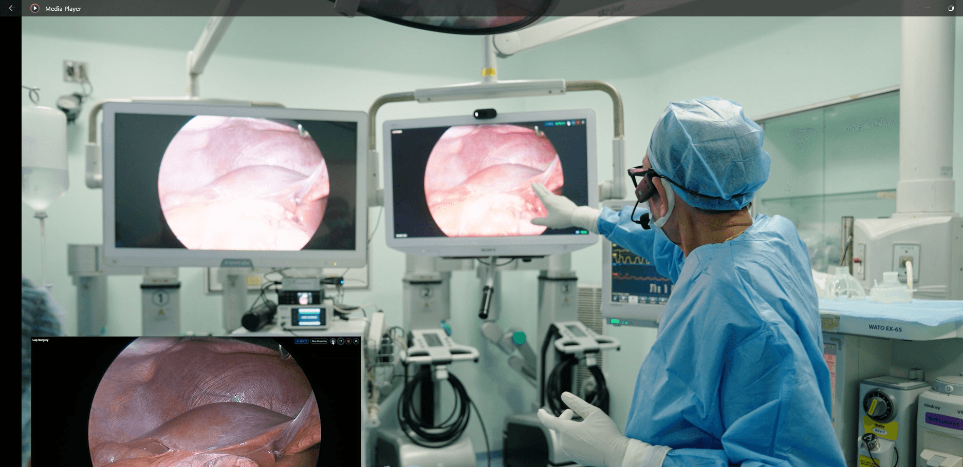 Orthopaedic teaching and procedure capture context