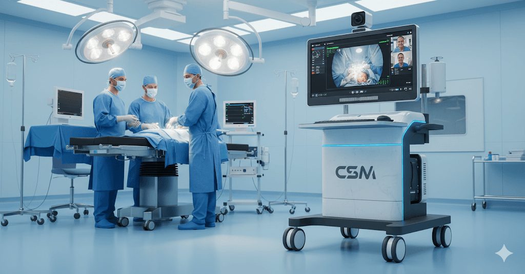 CSM Integrated Surgical Trolley
