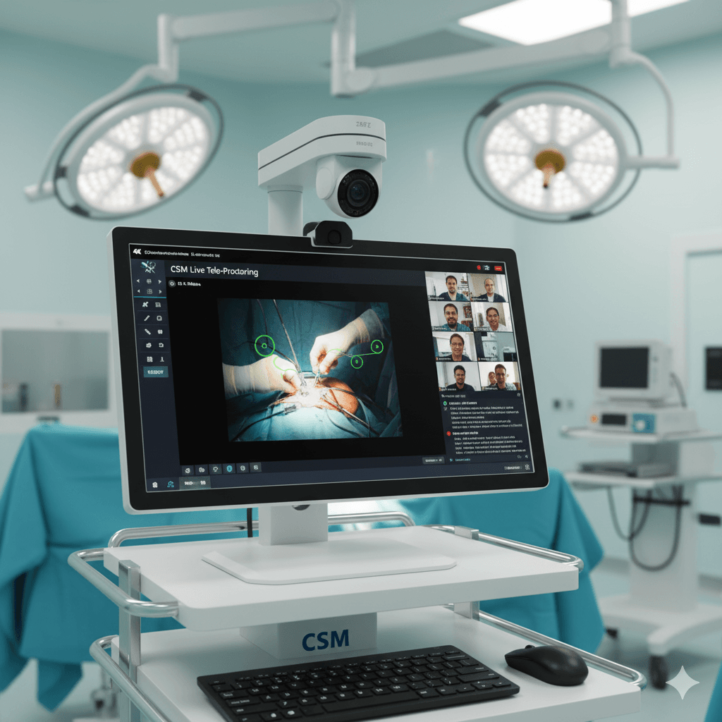 CSM Tele-Proctoring Session